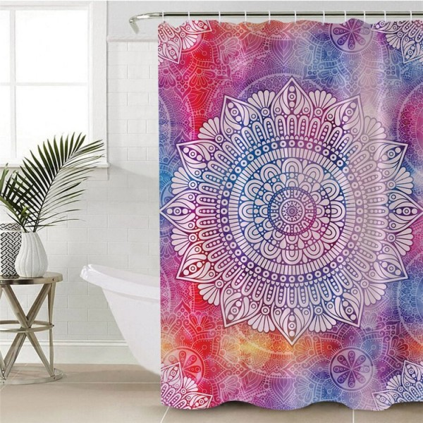 Mandala - Print Shower Curtain