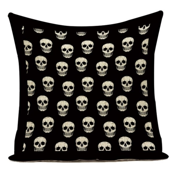 Skull - Linen Pillowcase