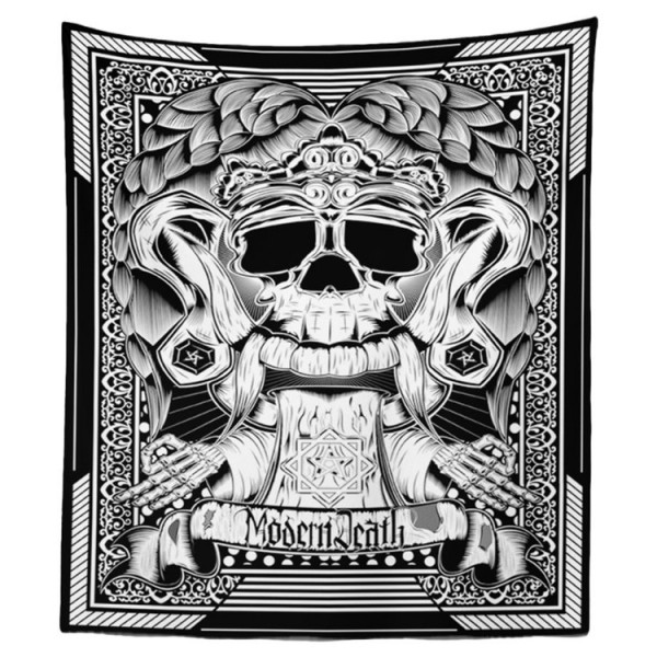 Dark Skull - Printed Tapestry