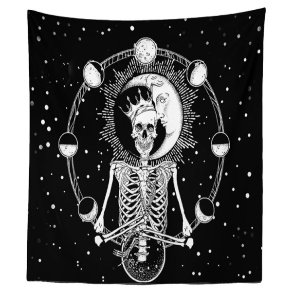 Dark Skull - Printed Tapestry