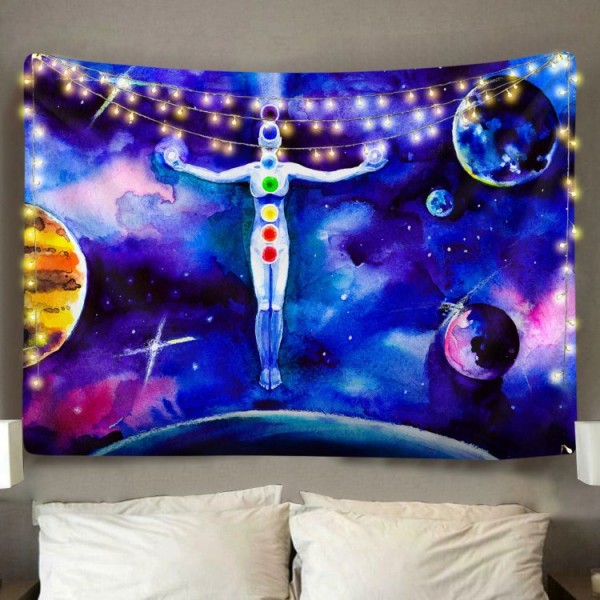 Space Chakra - Printed Tapestry