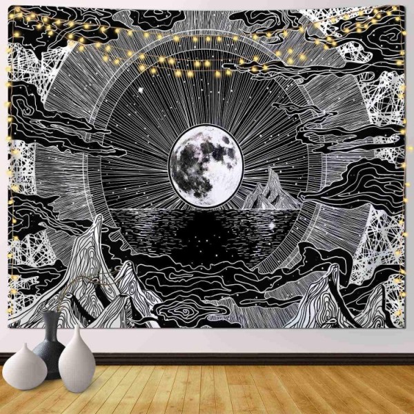 Sun and Moon - Printed Tapestry