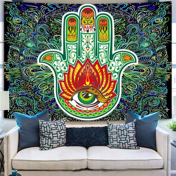 Psychedelic Eye - Printed Tapestry