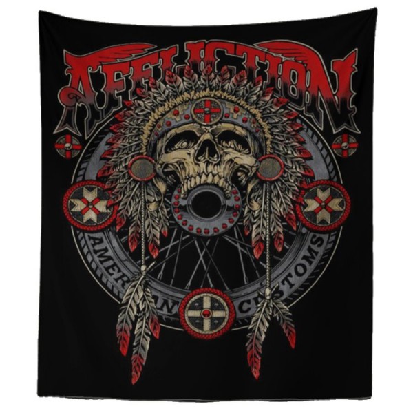 Skull - Printed Tapestry