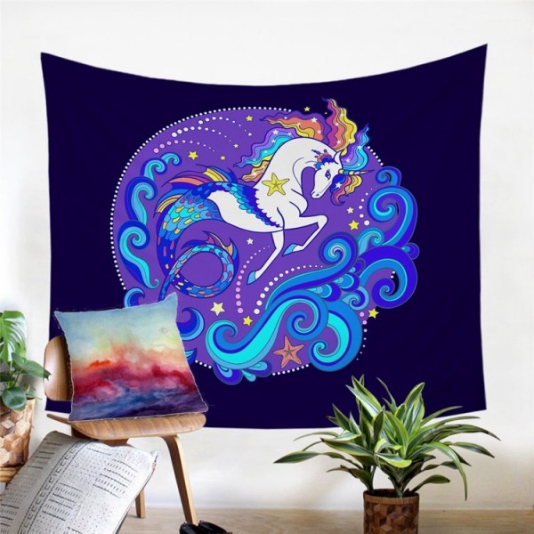 Unicorn - Printed Tapestry