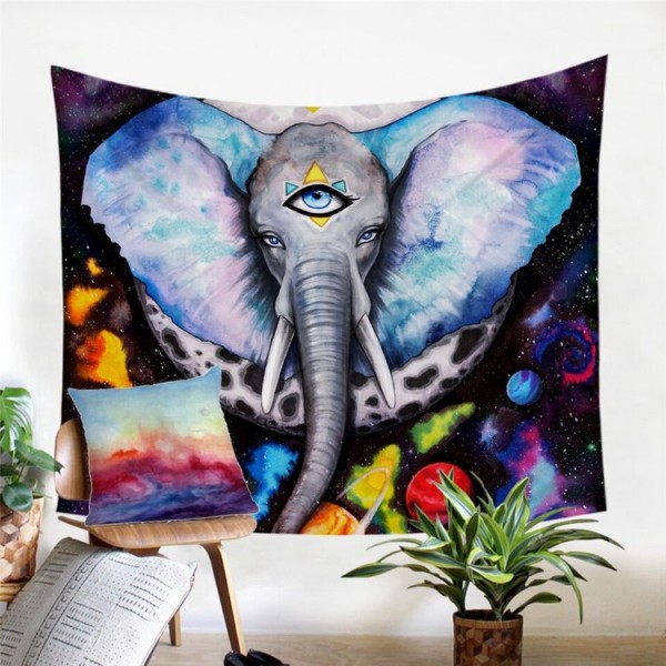 Elefant - Printed Tapestry