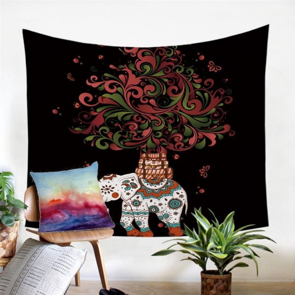 Elephant - Printed Tapestry