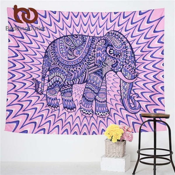 Elephant - Printed Tapestry