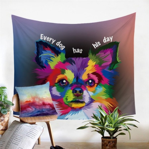 Dog - Printed Tapestry