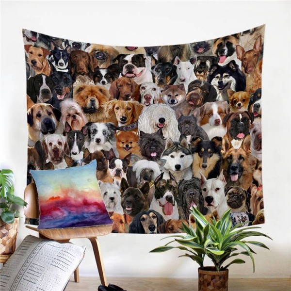 Dog - Printed Tapestry