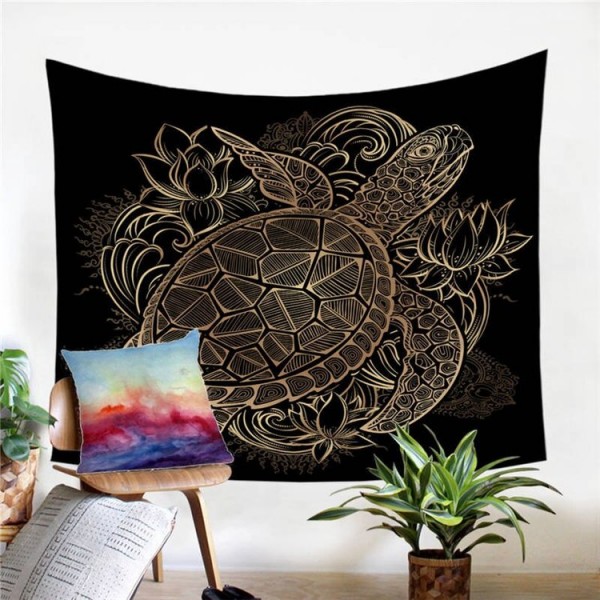 Turtles - Printed Tapestry