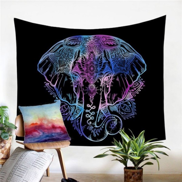 Elephant - Printed Tapestry