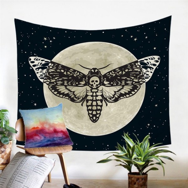 Death Moth - Printed Tapestry