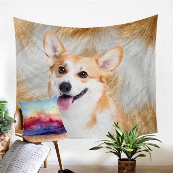 Dog - Printed Tapestry