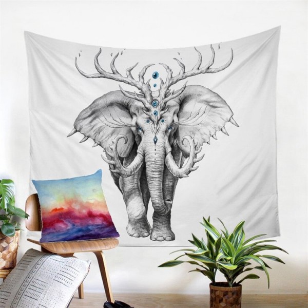 Elephant Soul - Printed Tapestry