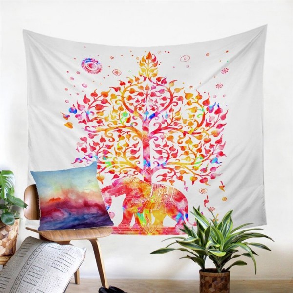 Elephant - Printed Tapestry