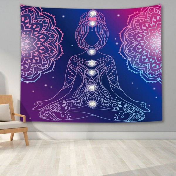 Seven Chakra - Printed Tapestry