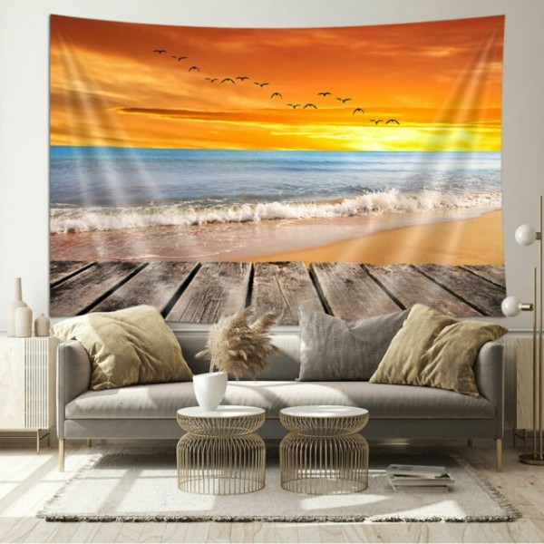 Sea - Printed Tapestry