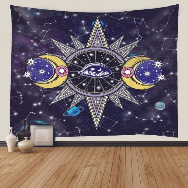 Sun and moon - Printed Tapestry