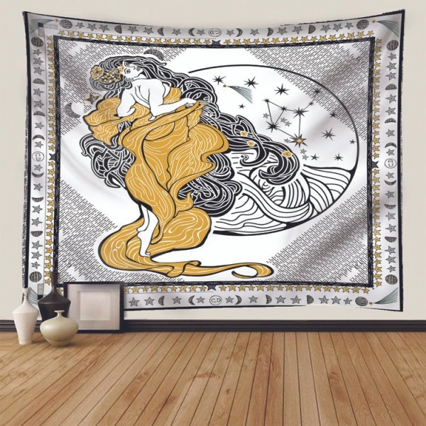 Moon and sun - Printed Tapestry