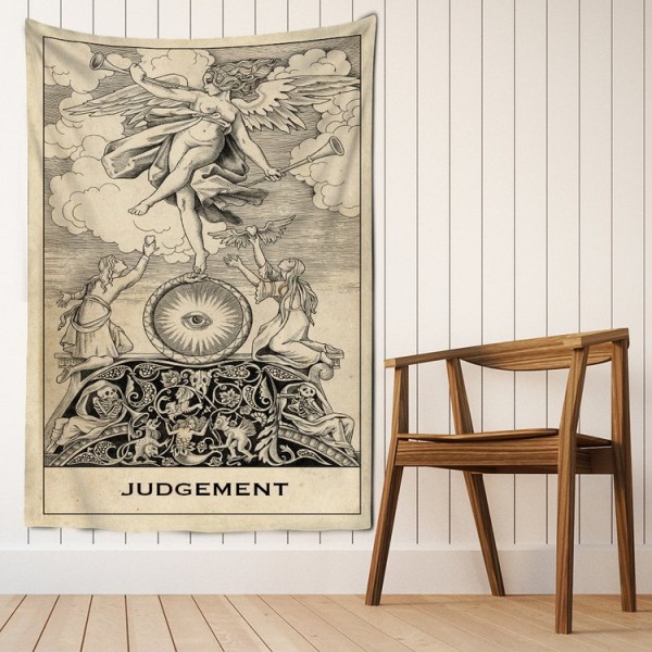 Tarot judgement - Printed Tapestry