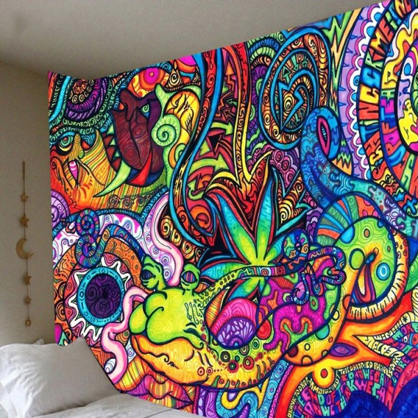 Psychedelic - Printed Tapestry