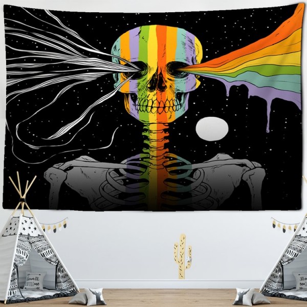 Skull - Printed Tapestry