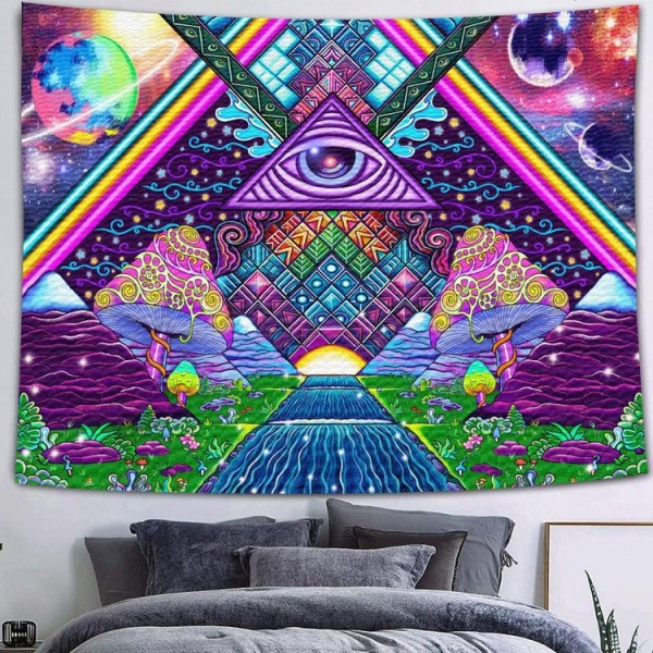 Psychedelic - Printed Tapestry