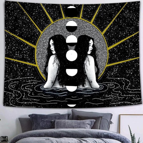 Moon Girl - Printed Tapestry