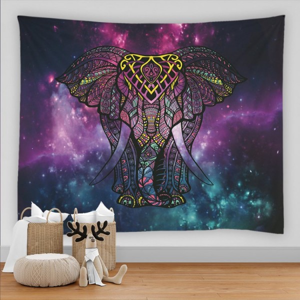 Elephant - Printed Tapestry