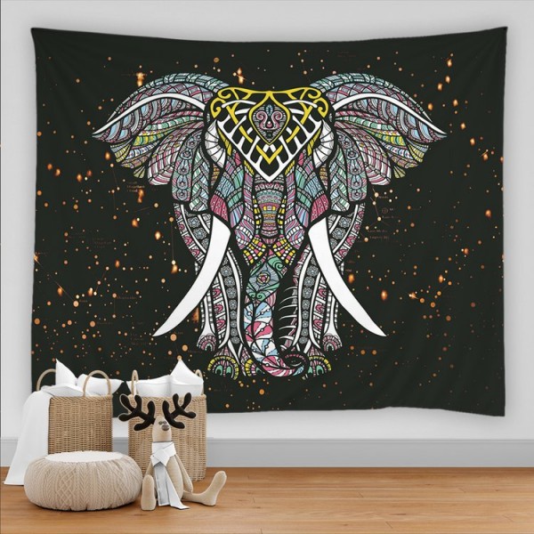 Elephant - Printed Tapestry