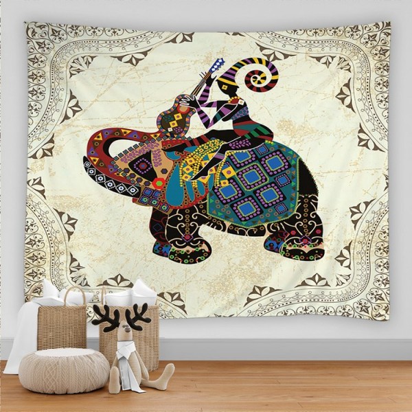 Elephant - Printed Tapestry