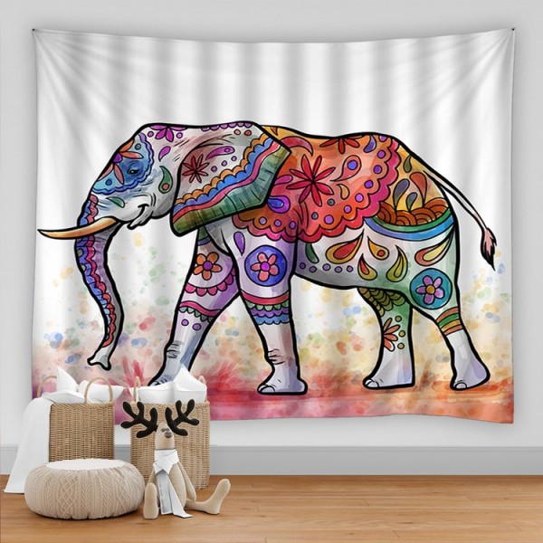 Elephant - Printed Tapestry