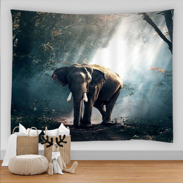 Elephant - Printed Tapestry