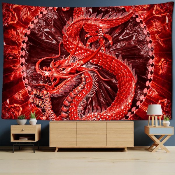 Dragon - Printed Tapestry