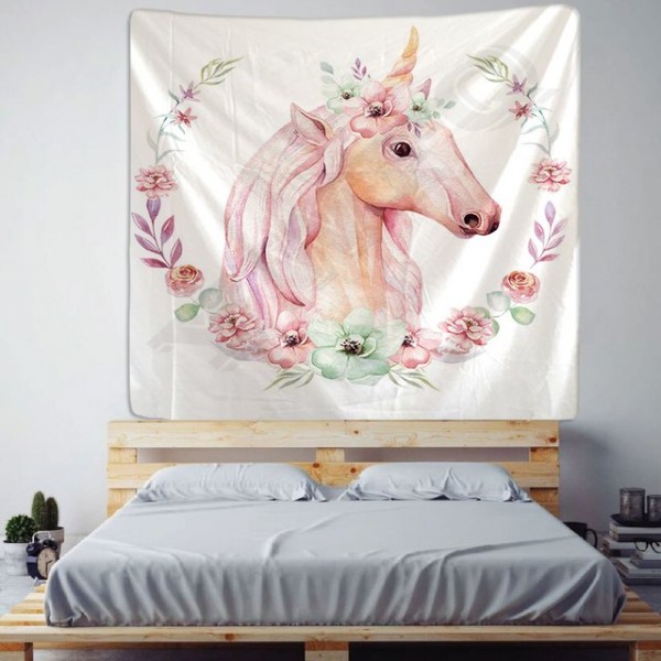 Unicorn - Printed Tapestry