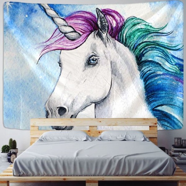 Unicorn - Printed Tapestry