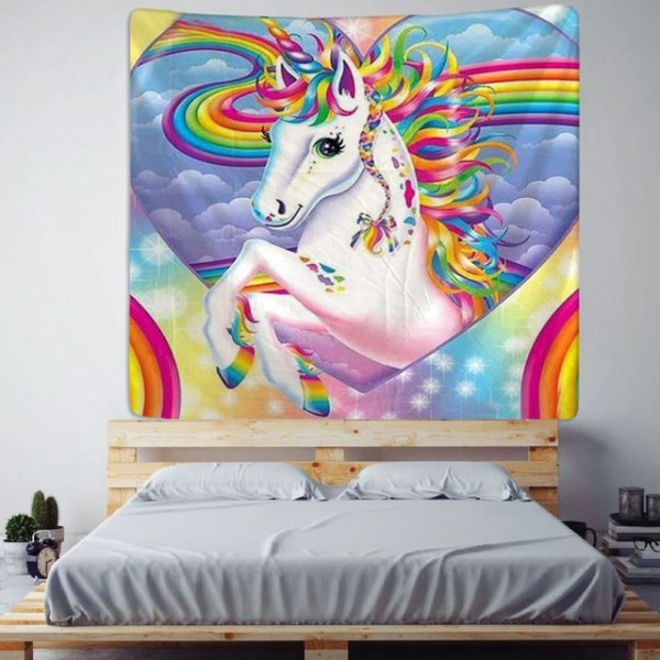 Unicorn - Printed Tapestry