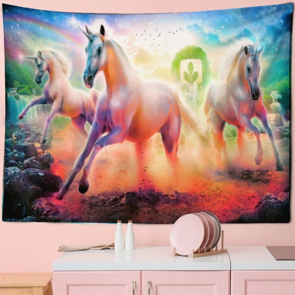 Unicorn - Printed Tapestry