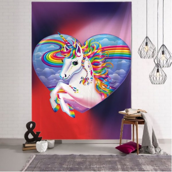 Unicorn - Printed Tapestry