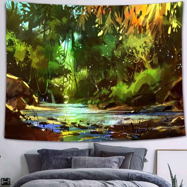 Forest Fairyland - Printed Tapestry