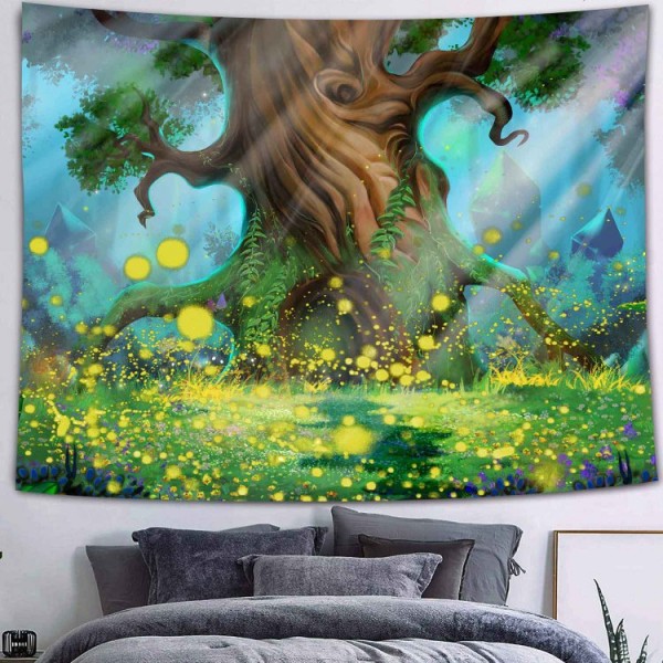 Tree Fairyland - Printed Tapestry