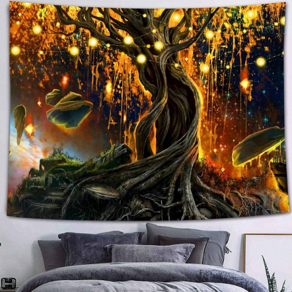 Tree Fairyland - Printed Tapestry