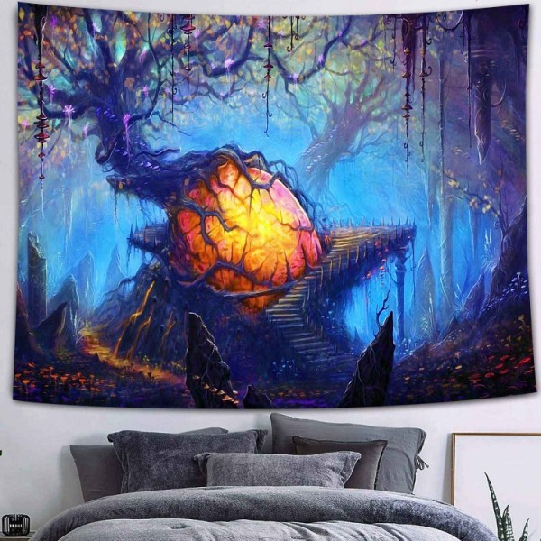 Forest Fairyland - Printed Tapestry