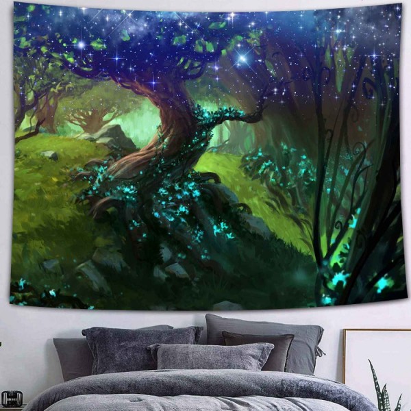 Forest Fairyland - Printed Tapestry