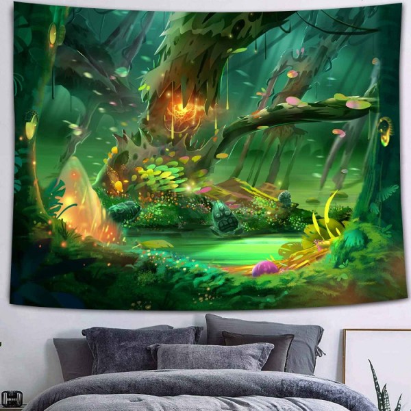 Forest Fairyland - Printed Tapestry