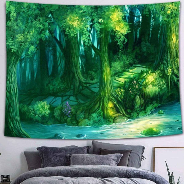 Forest Fairyland - Printed Tapestry