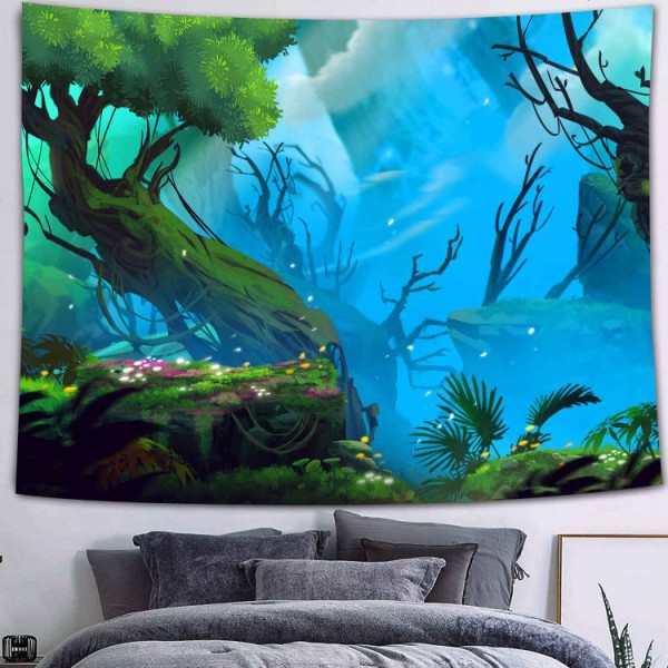 Forest Fairyland - Printed Tapestry