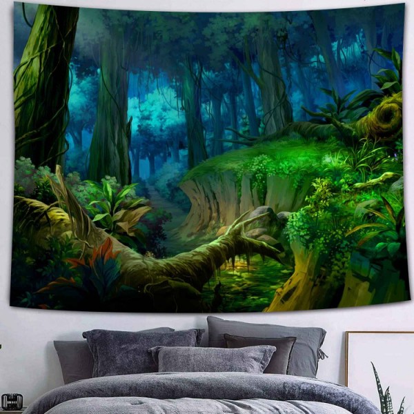 Forest Fairyland - Printed Tapestry