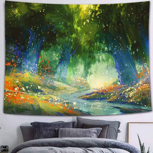 Forest Fairyland - Printed Tapestry